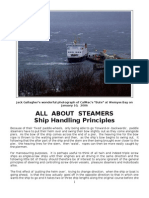 All About Steamers - Ship Handling Principles