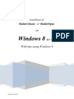 Installation Radar RadarOpus On Windows8 11