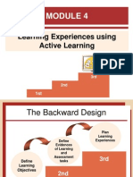 Learning Experiences Using Active Learning