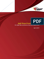 IAAF Photo Finish Guidelines