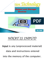 Input-output-And Storage Devices