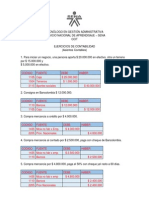 Taller Sobre Asientos Contables