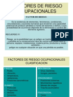 Factores de Riesgo Ocupacionales Ii