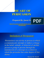 The Art of Persuasion - Ooi