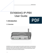 SVX8004G IP-PBX User Guide - 20080611 PDF