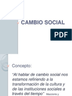 Unidad 6 Cambio Social1