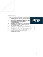 Presunción de Ventas o Ingresos Omitidos Por Patrimonio No Declarado o No Registrado