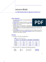 Transmission Media: Solutions To Odd-Numbered Review Questions and Exercises