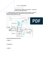 Computer Architecture Test 1