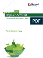 Healthcare Deposit Account