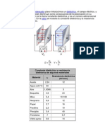 Constante Dieléctrica