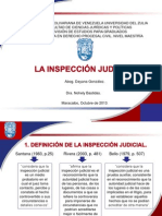 Inspección Judicial.