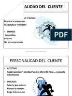 Personalidad Del Cliente - 2 Semana de Abril