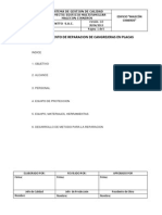 Procedimiento de Reparacion de Cangrejeras Placas