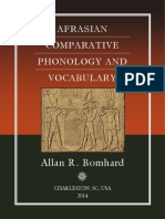 Bomhard - Afrasian Comparative Phonology and Vocabulary