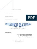 Intendencia de Aduanas Trabajo