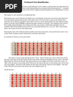 Fretboard Note Identification