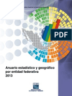 Anuario Estadistico y Geografico Por Entidad Federativa - 2013 - InEGI