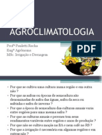 Aula 1 - Apresentação Agroclimatologia-On