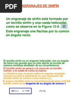 Engranajes de Sinfin