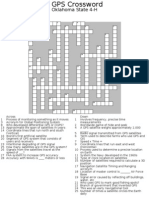 GPS Crossword