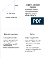 Cryptography and Network Security: Chapter 14 - Authentication Applications