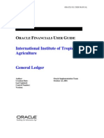 Oracle General Ledger User Guide