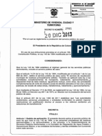 Decreto 2981 de 2013