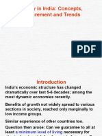 Poverty in India: Concepts, Measurement and Trends