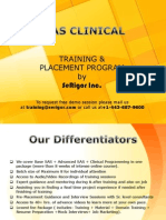 SAS Clinical Training AND Placement Program