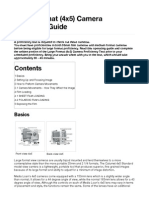 Large Format (4x5) Camera Operating Guide - Help Wiki