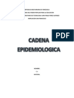 Cadena Epidemiologica