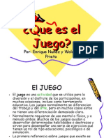 ¿Que Es El Juego?