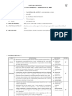 Sesion de Aprendizaje - Computacion