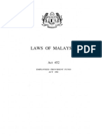 Employees Provident Fund EPF Act 1991 Malaysia