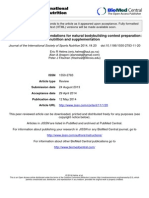 Evidence-Based Recommendations For Natural Bodybuilding Contest Preparation: Nutrition and Supplementation by Eric Helms, Alan Aragon, and Peter Fitschen