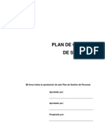 Plan de Gestión de Staffing