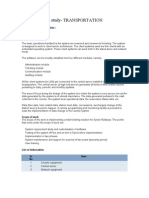 Case study-TRANSPORTATION: Central Ticketing Solution