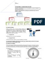 Guía de Aprendizaje Verbal, No Verbal - 8° Básico