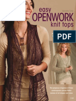 Easy Openwork Knit Tops PDF