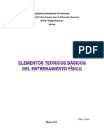 Elementos Teóricos Básicos Del Entrenamiento Físico