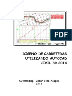 Manual de Autocad Civil 3D 2014 para Carreteras