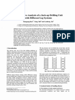 Comparative Analysis of A J Ack-Up Drilling U Nit With Different Leg Systems