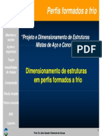 Dimensionamento de Perfis Formados A Frio 2013