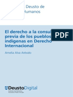 El Derecho A La Consulta Previa en El Derecho Internacional