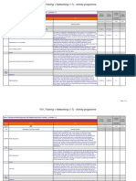 Workplan - Daily Timetable and Budget