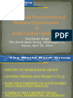 Power Point Presentations On WB Procurement