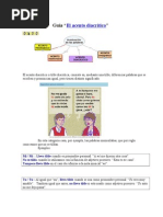 El Acento Diacrítico