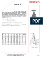 Gate Valve: Cast Iron Flat Body Soft Seated NP 16 Art. 085.0400