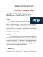 Prensagem Uniaxial de Cerâmica